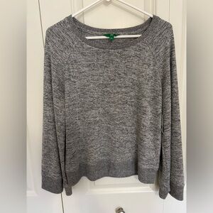 Women’s gray Dip pullover soft stretchy sweater size XS. NWT